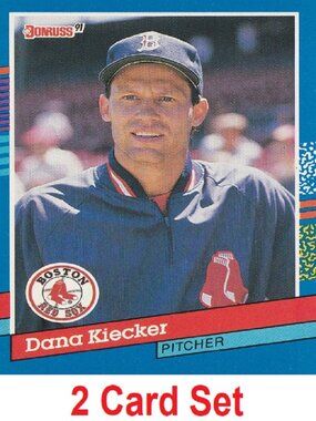 Dana Kiecker MLB Baseball Card Collection